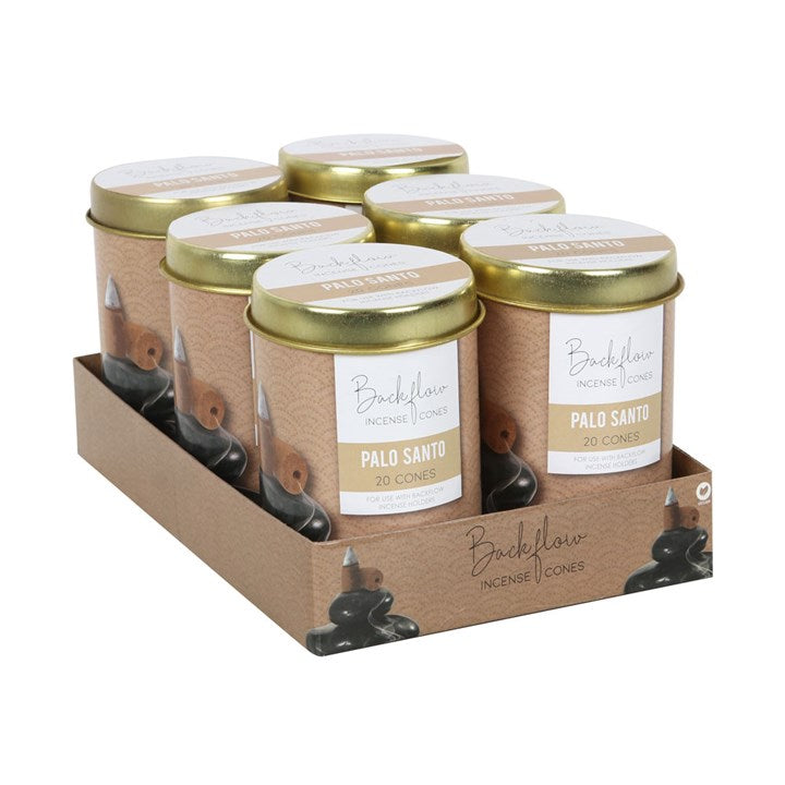 Elements Palo Santo Jumbo Backflow Cones ~ Bundle