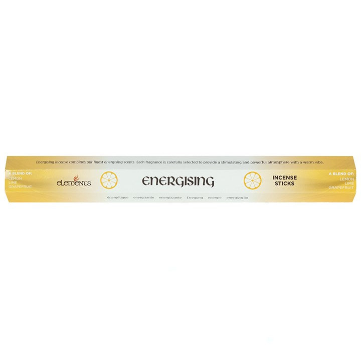 Elements Energising Incense Sticks ~ 6 Packs