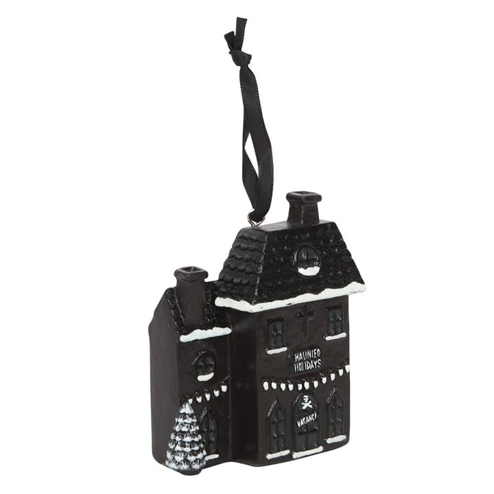 'Haunted Holiday House' Christmas Tree Decoration