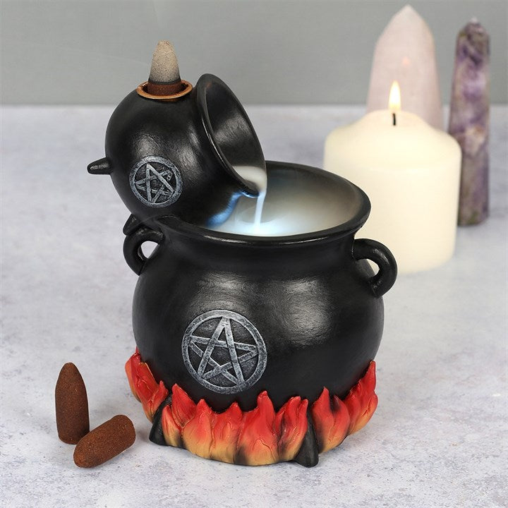 Pouring Cauldrons ~ Backflow ~ Incense Holder