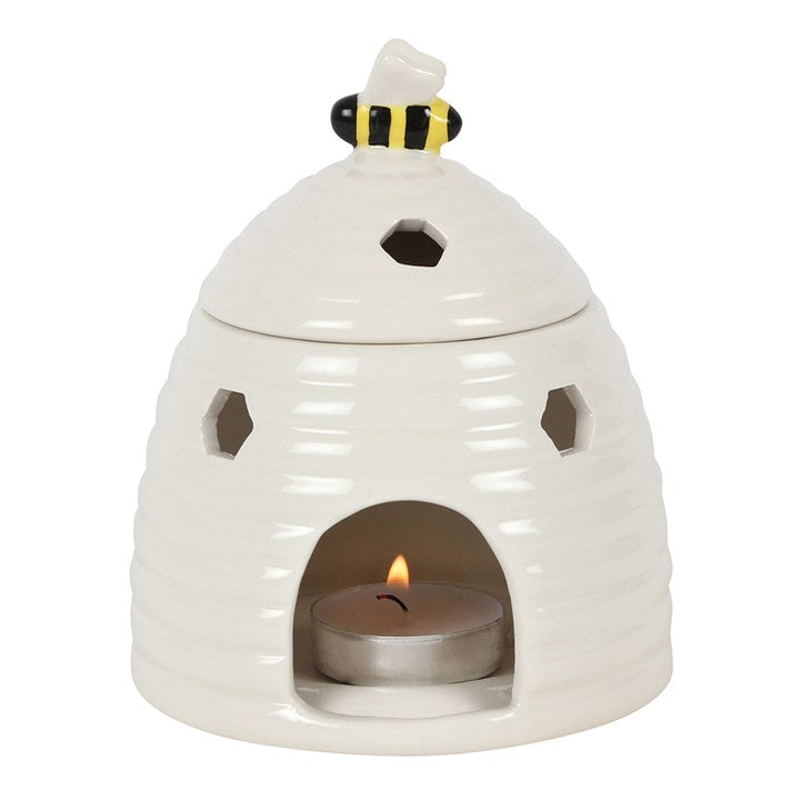 White Beehive Wax Melter I Oil Burner