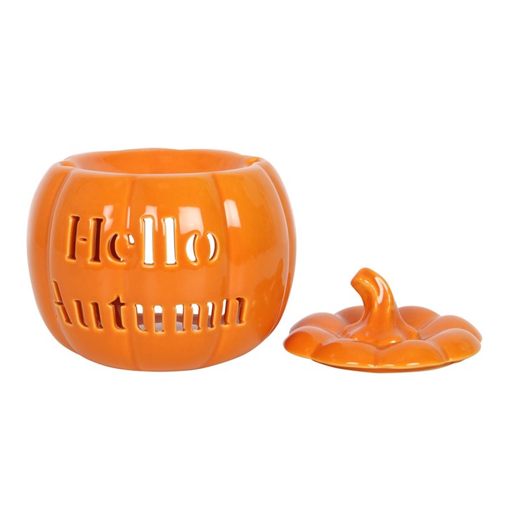 Hello Autumn Pumpkin Wax Melter I Oil Burner
