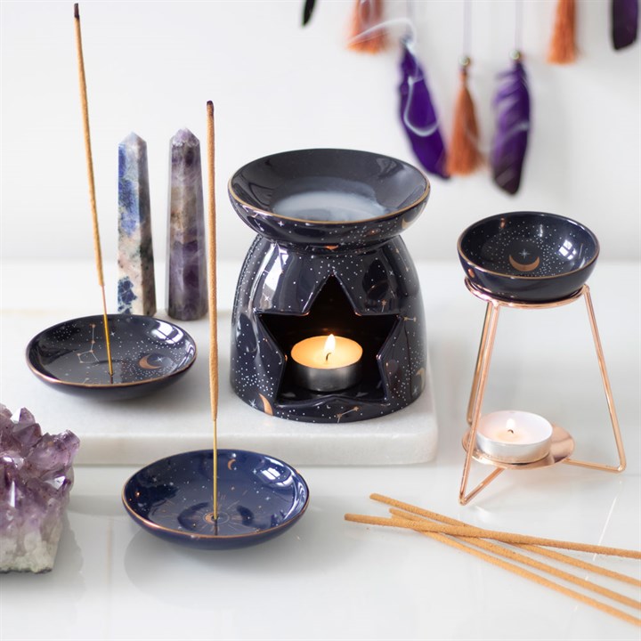 'Starry Sky' Incense Dish for Sticks + Cones