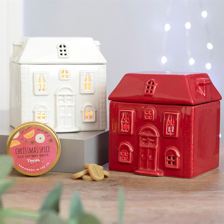 White House Ceramic Wax Melter I Oil Burner