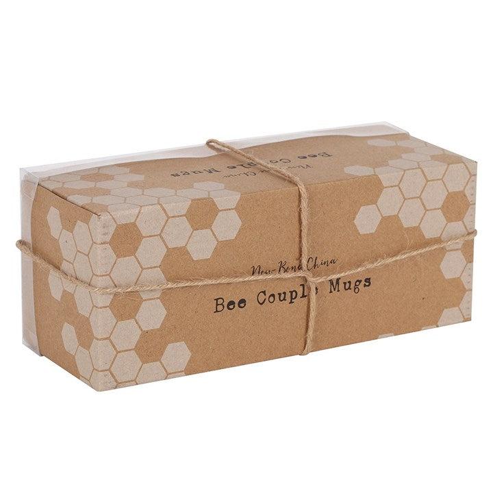 'Queen Bee and Bee Keeper' Mug Set