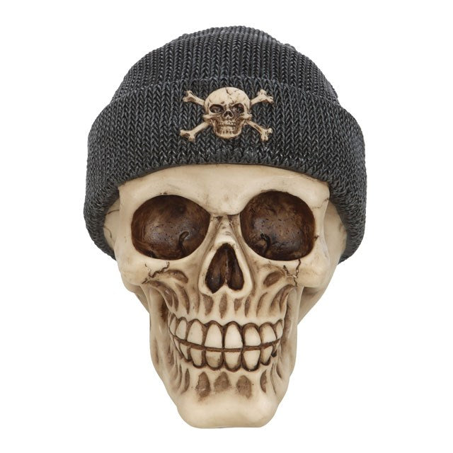 'Skull with Beanie' Ornament