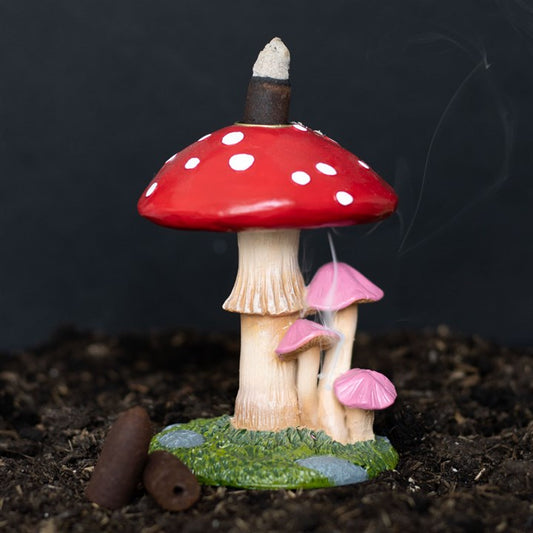 Mushroom ~ Backflow ~ Incense Burner