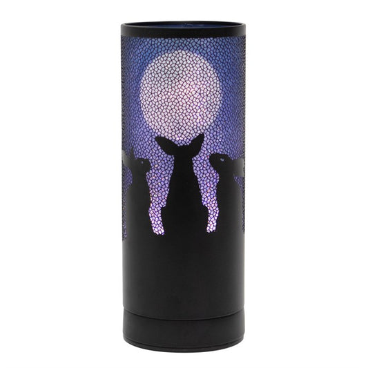 'Moon Gazing Hares' Wax Melter I Aroma Lamp