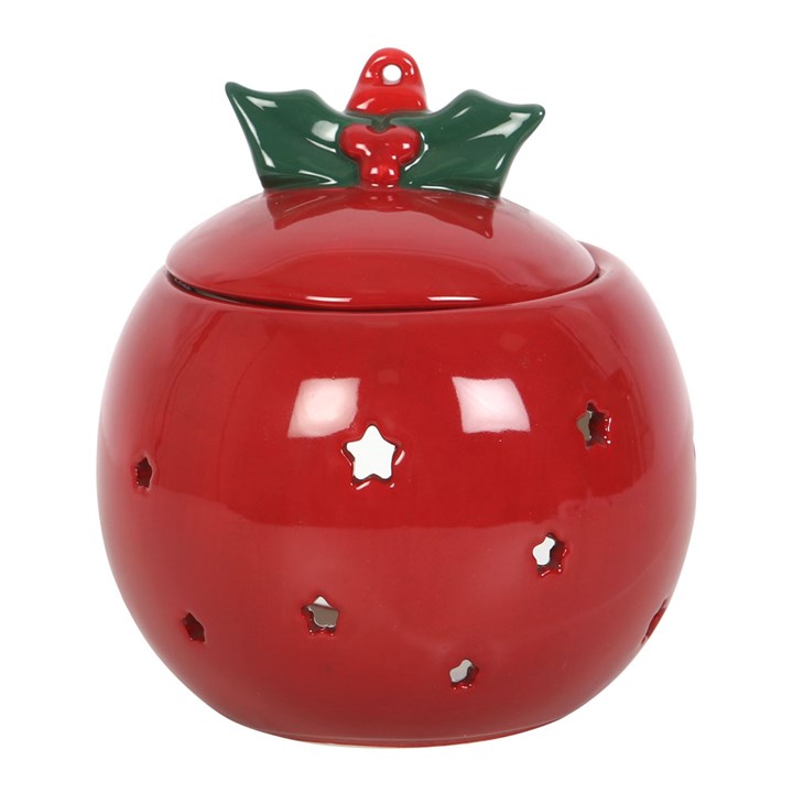 Red Bauble Wax Melter I Oil Burner