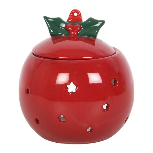 Red Bauble Wax Melter I Oil Burner