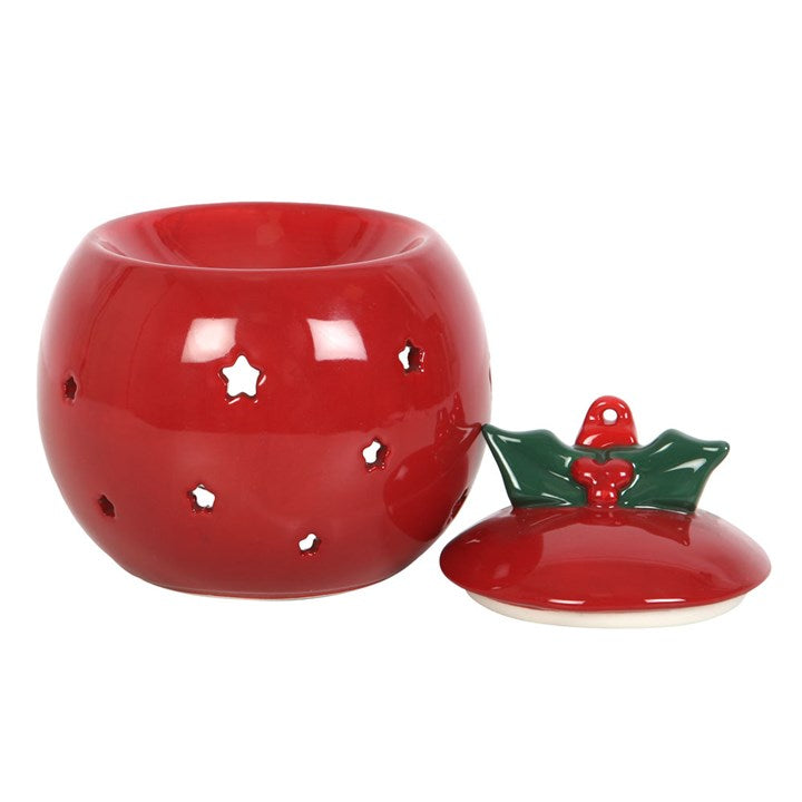 Red Bauble Wax Melter I Oil Burner