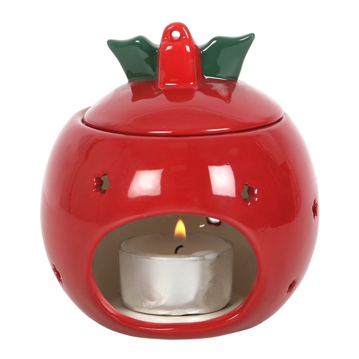 Red Bauble Wax Melter I Oil Burner