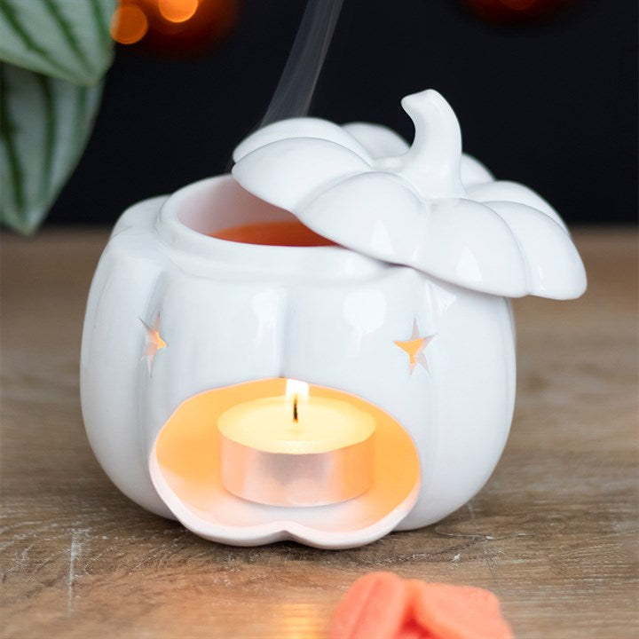 White Pumpkin Wax Melter I Oil Burner
