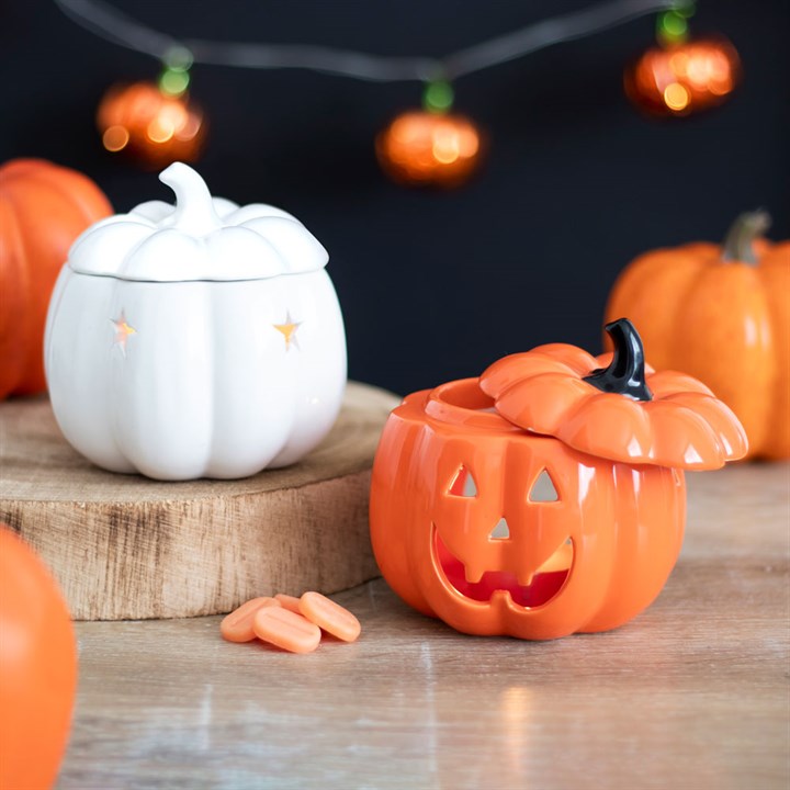 White Pumpkin Wax Melter I Oil Burner