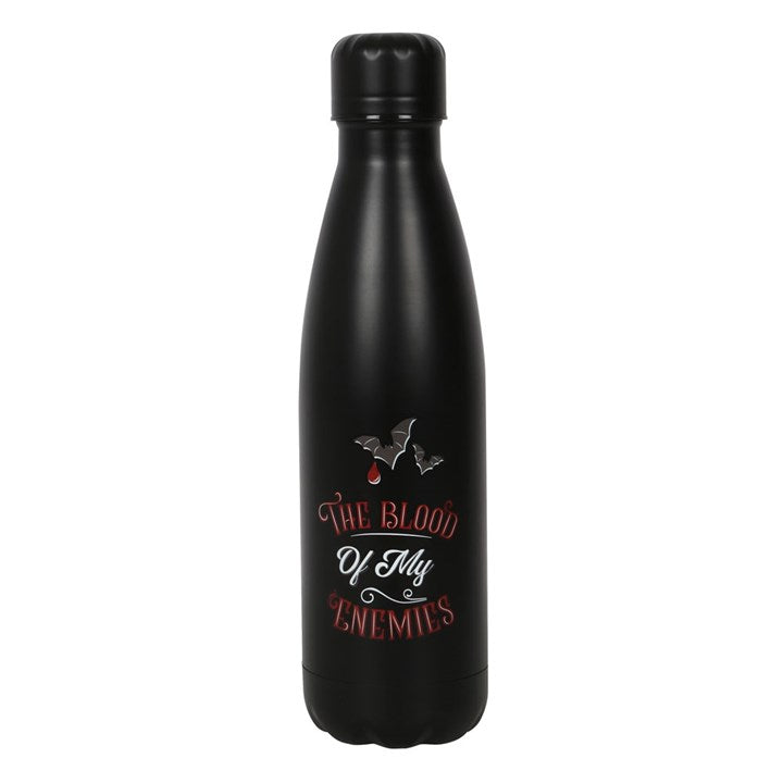 'The Blood Of My Enemies' Metal Water Bottle