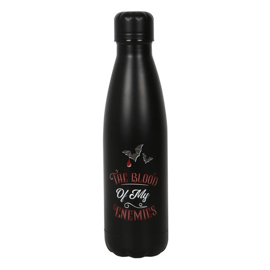 'The Blood Of My Enemies' Metal Water Bottle