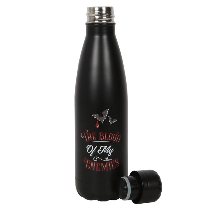 'The Blood Of My Enemies' Metal Water Bottle