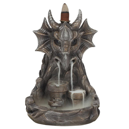 Grey Dragon ~ Backflow ~ Incense Burner
