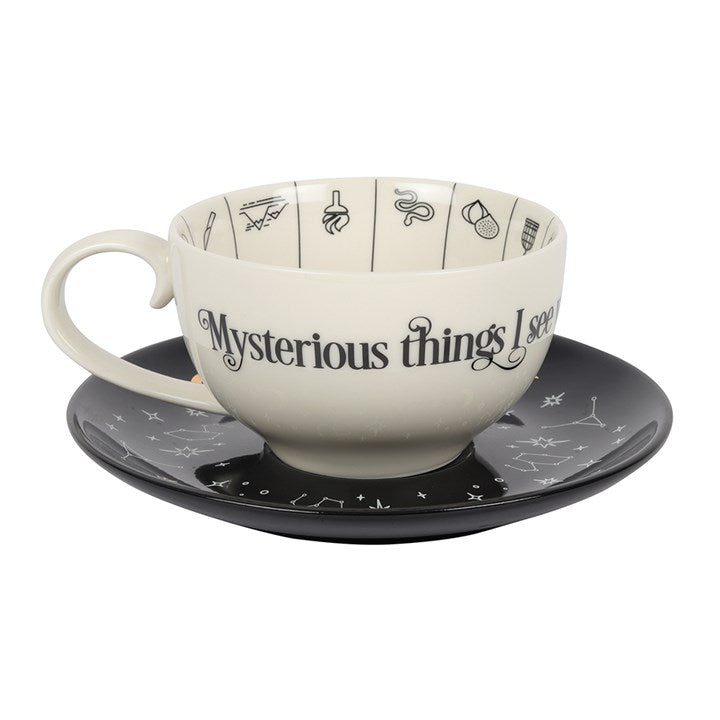'Fortune Telling' Teacup and Saucer
