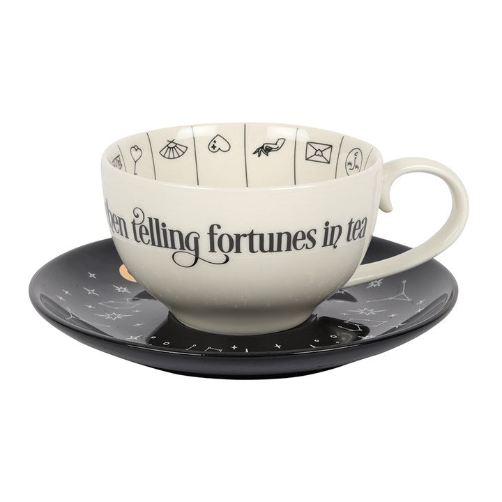 'Fortune Telling' Teacup and Saucer