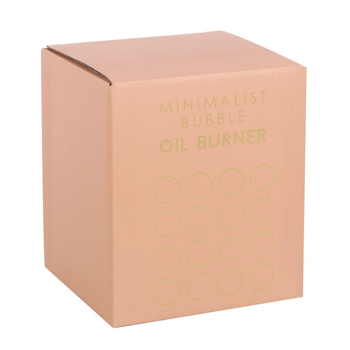 Cream Speckled Bubble Ceramic Wax Melter I Oil Burner