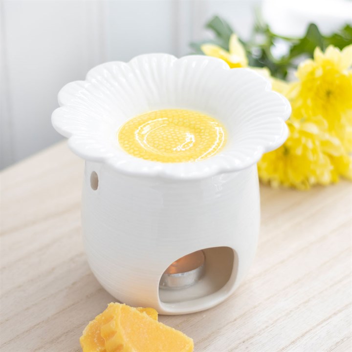 Daisy Shaped Wax Melter I Oil Burner