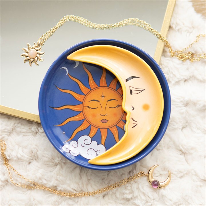 'Sun & Moon' Trinket Dish - Stacked Design