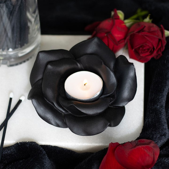 'Black Rose' Candle Holder