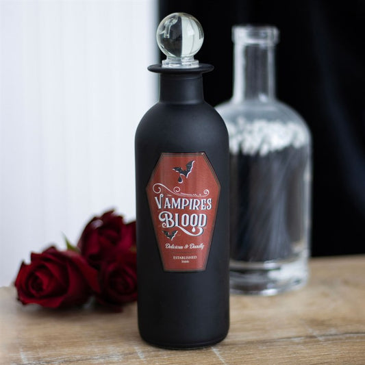 'Vampires Blood' Glass Bottle