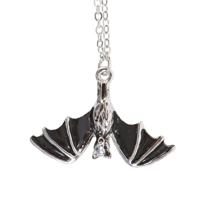 'Hanging Bat' Pendant Necklace