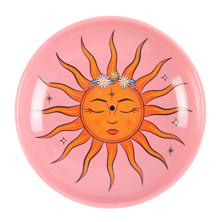 'The Sun' Celestial Incense Dish for Sticks + Cones