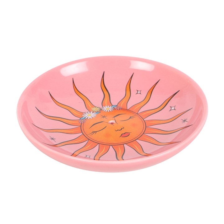 'The Sun' Celestial Incense Dish for Sticks + Cones