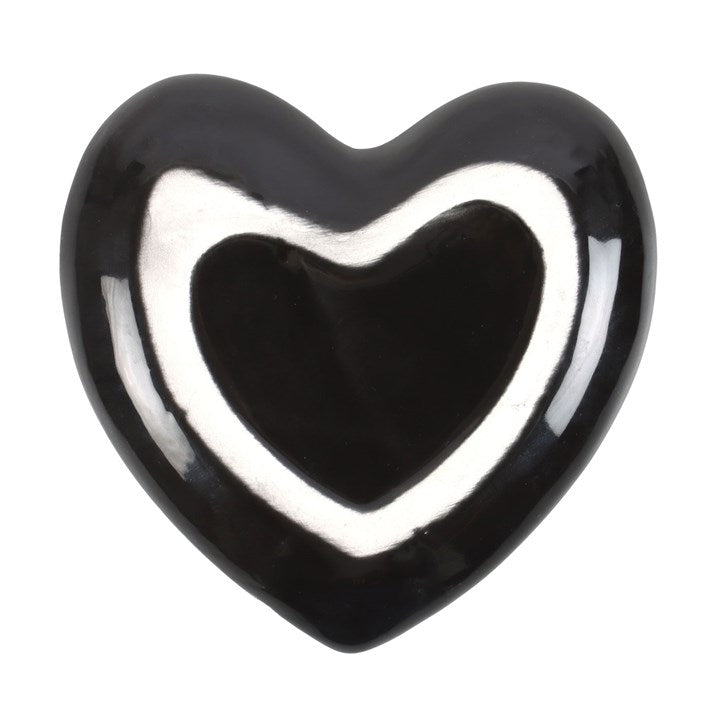 'Skeleton Couple' Heart-Shaped Trinket Dish