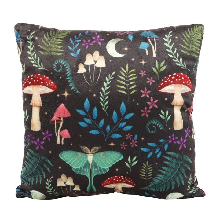 'Dark Forest' Print Cushion