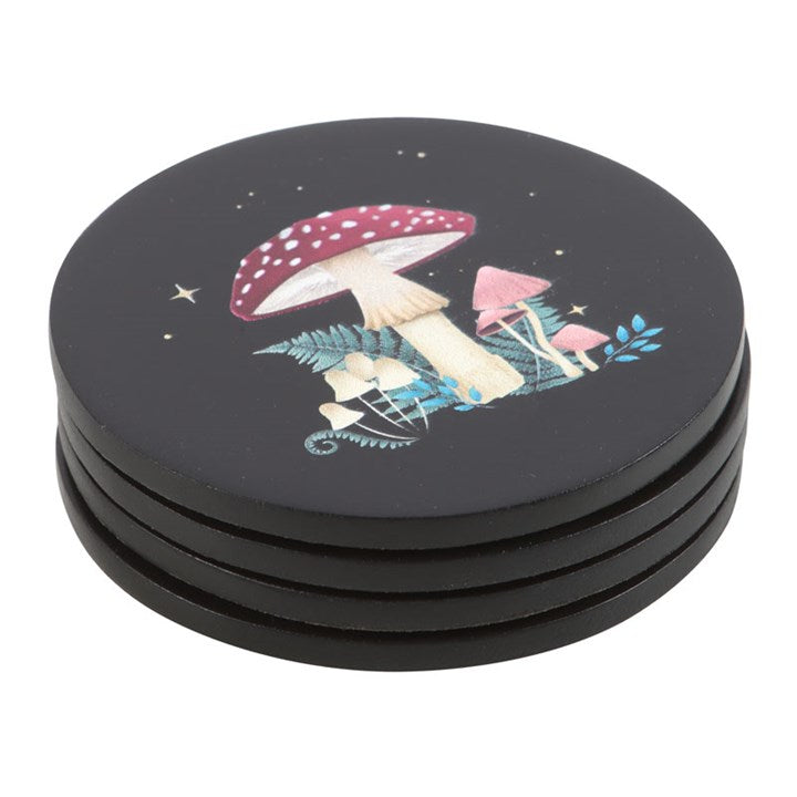 'Dark Forest' Coasters ~ Set of 4