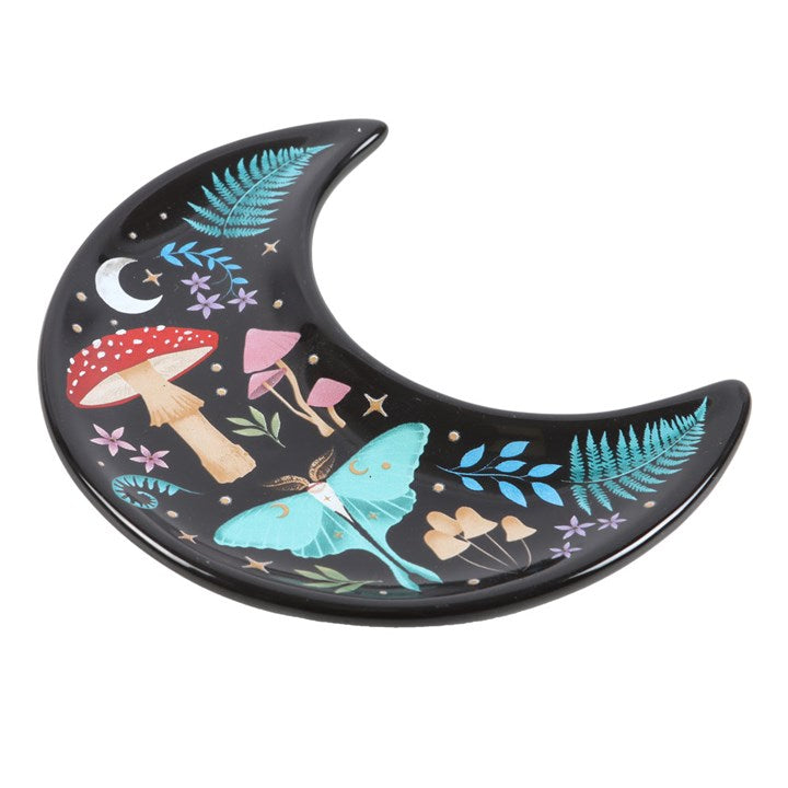 'Dark Forest' Crescent Moon Trinket Dish