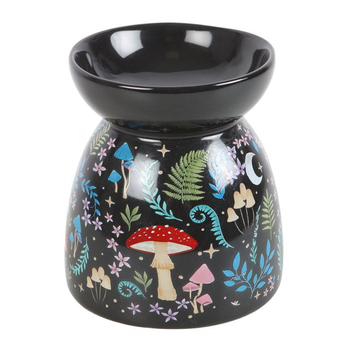 'Dark Forest' Print Wax Melter I Oil Burner