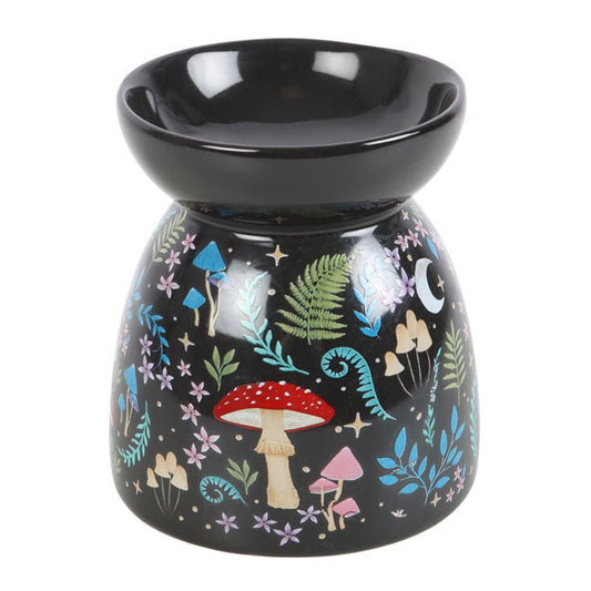 'Dark Forest' Print Wax Melter I Oil Burner