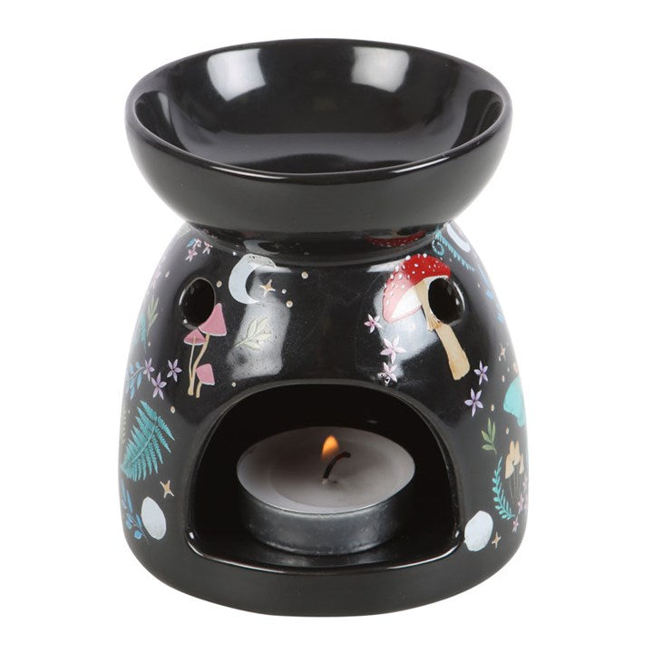 'Dark Forest' Print Wax Melter I Oil Burner