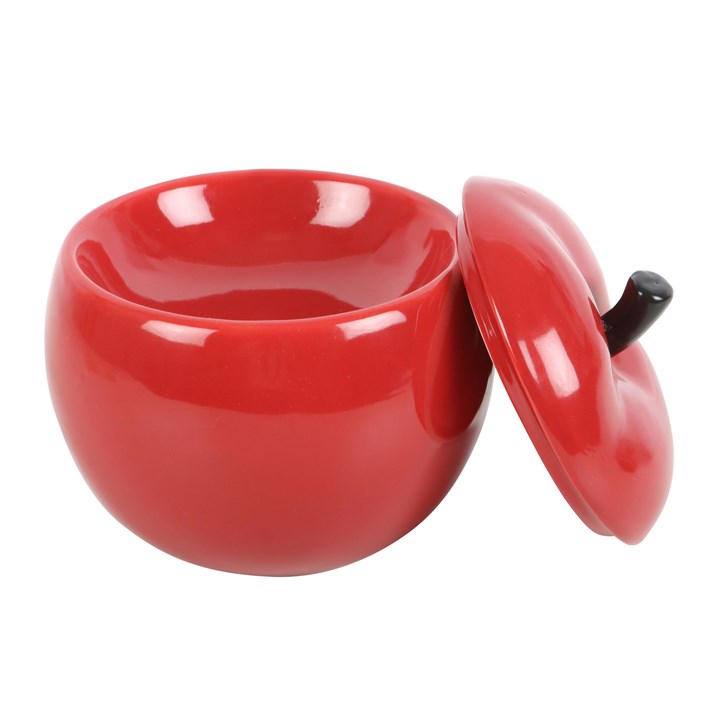 Red Apple Ceramic Wax Melter I Oil Burner