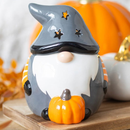 Halloween themed scandi gonk wax melter and oil burner. 