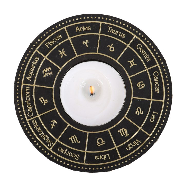 'Astrology Wheel' Tealight Holder