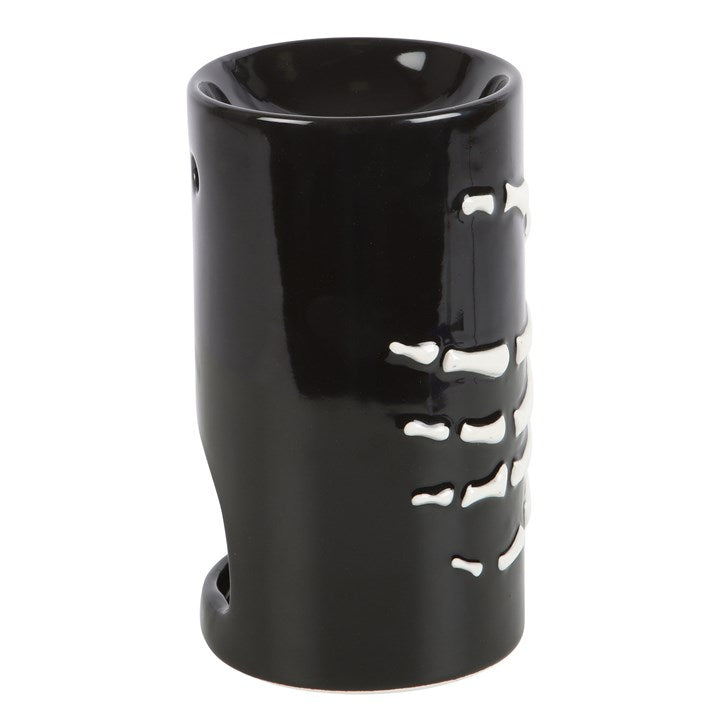 Skeleton Hand Wax Melter I Oil Burner