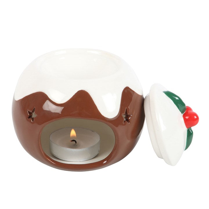 Christmas Pudding Wax Melter I Oil Burner