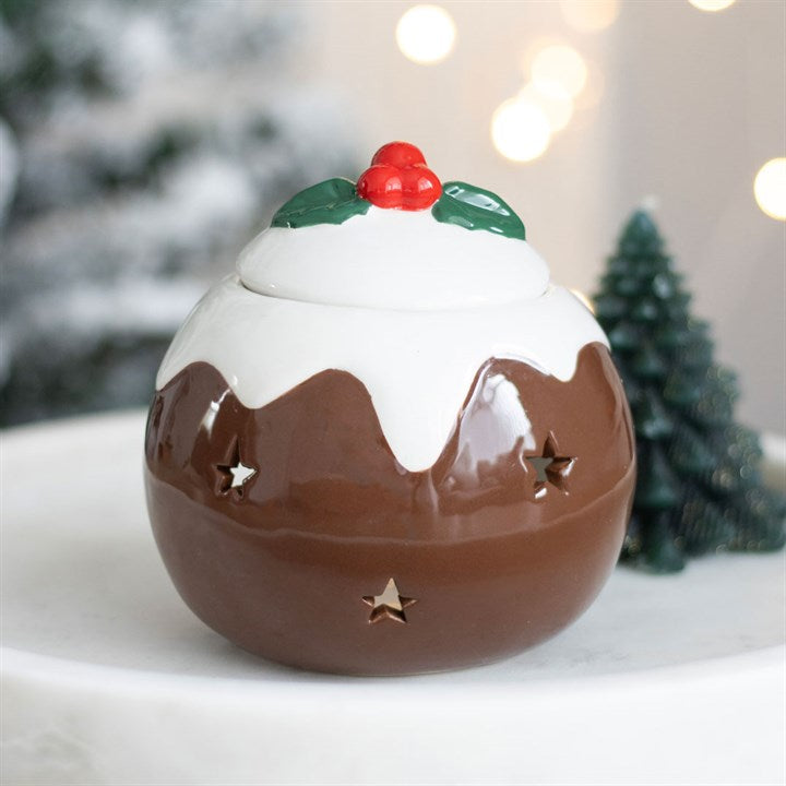 Christmas Pudding Wax Melter I Oil Burner