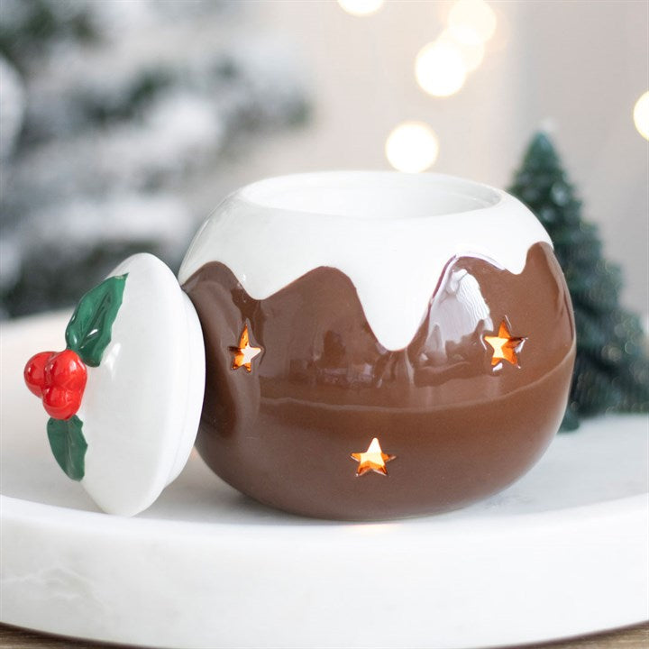 Christmas Pudding Wax Melter I Oil Burner