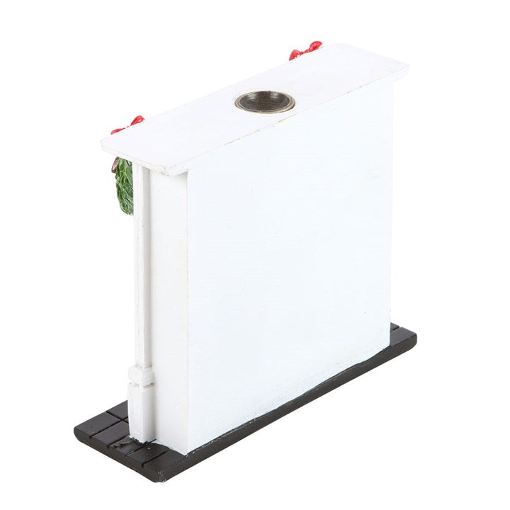 'Christmas Fireplace' ~ Backflow ~ Incense Cone Burner