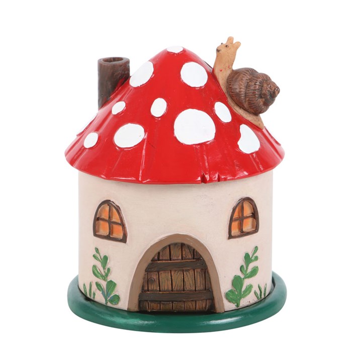 'Mushroom House' Incense Cone Burner