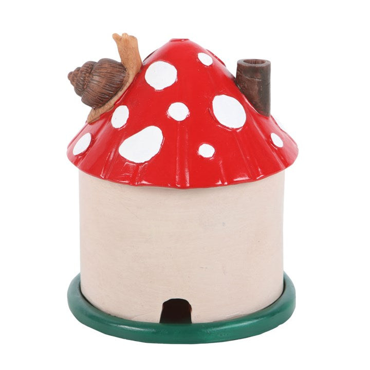 'Mushroom House' Incense Cone Burner