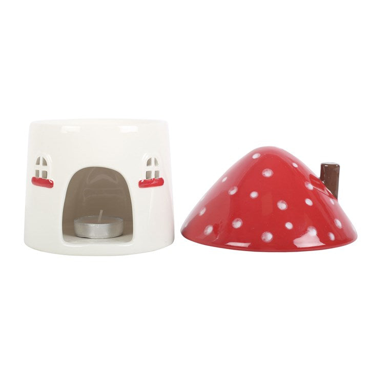 Large Mushroom House Wax Melter I Oil Burner